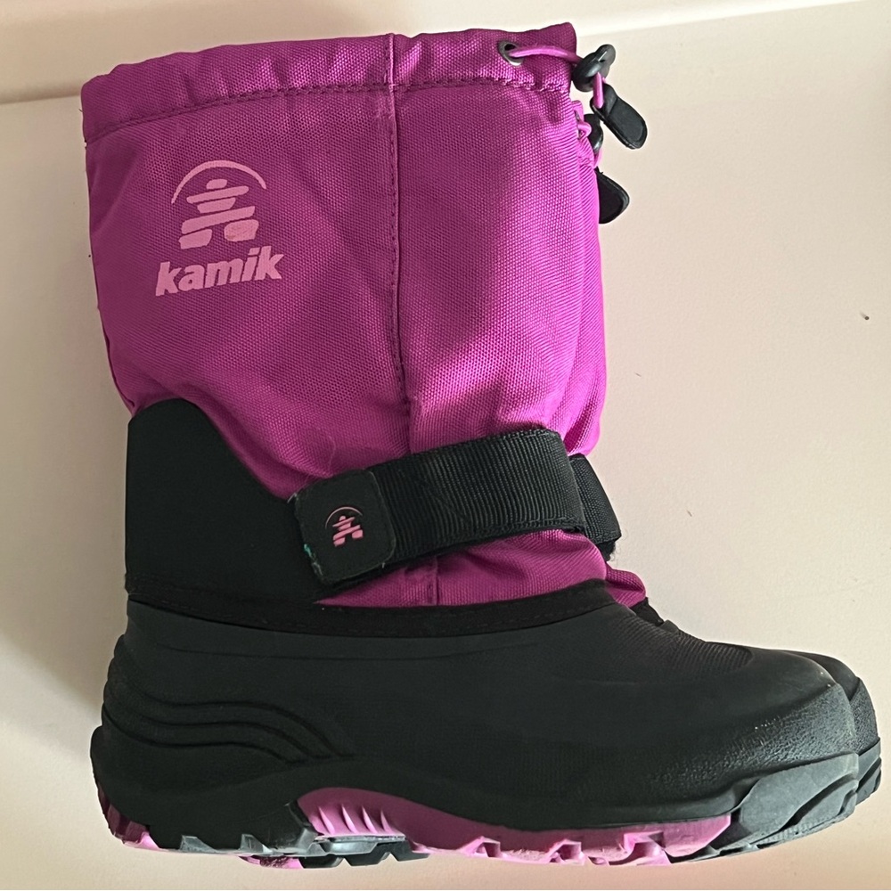 Kamik Kid’s Waterbug 5 Insulated Waterproof Winter Boots Size 1